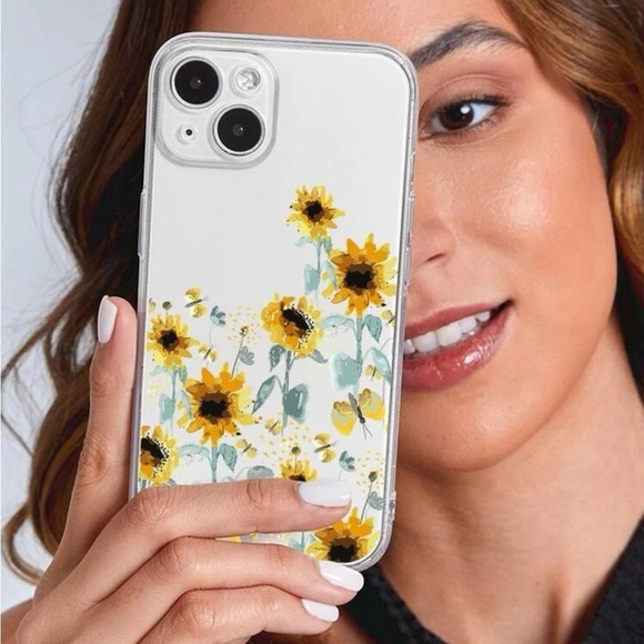 ⚠️Clearance iPhone 15/Pro/Pro Max Cute Sunflower Phone Case - Picture 3 of 5